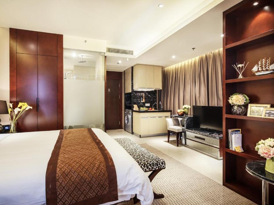 Yousu Hotel & Apartment Tianyi Square Yinyi Global Center Apartment Ningbo 宁波 外观 照片