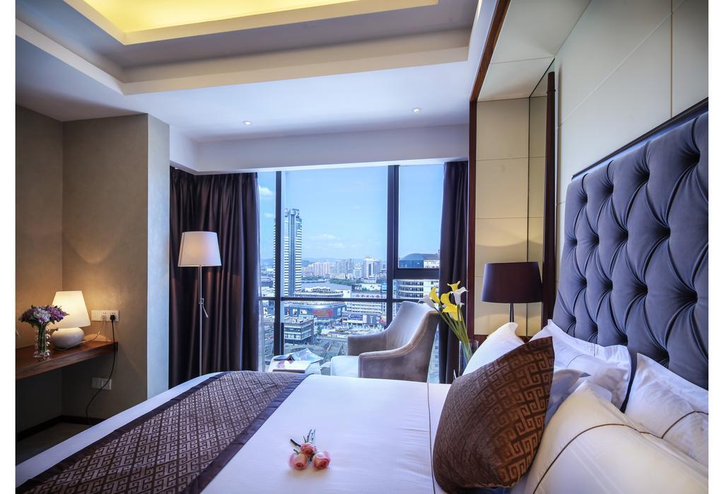 Yousu Hotel & Apartment Tianyi Square Yinyi Global Center Apartment Ningbo 宁波 外观 照片