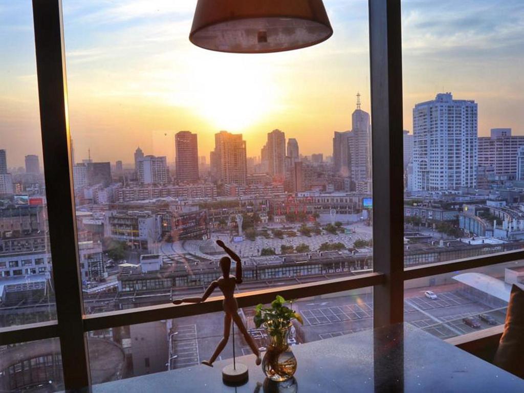 Yousu Hotel & Apartment Tianyi Square Yinyi Global Center Apartment Ningbo 宁波 外观 照片